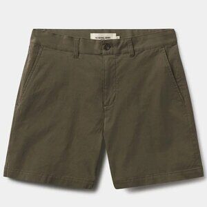 The Normal Brand Olive 7" Stretch Chino Shorts